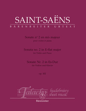 Sonate no. 2 in Es-Dur pro housle a klavír, op. 102